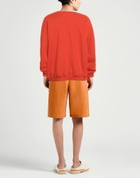 Buscemi Mens Sweatshirt in Orange