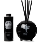 Fornasetti - La Chiave Nero Diffusing Sphere - Colorless