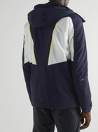Kjus - Evolve Padded Colour-Block Hooded Ski Jacket - Blue