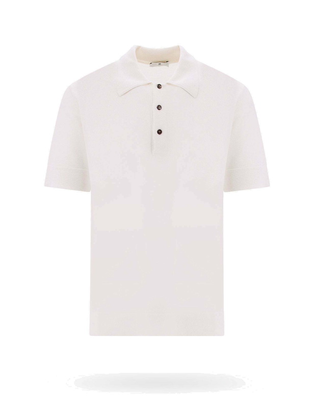 Photo: Pt Torino Polo Shirt White   Mens