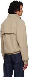 The Row Taupe Harris Jacket