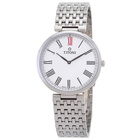 Titoni Slenderline Quartz Silver Dial Mens Watch TQ-52718-S-608