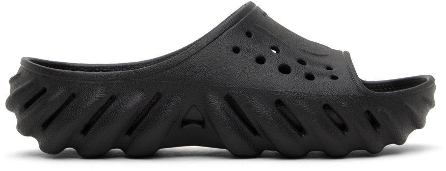 Crocs Black Echo Slides Crocs
