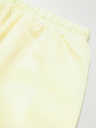 FEAR OF GOD ESSENTIALS - Tapered Logo-Appliquéd Taslan Nylon Track Pants - Yellow