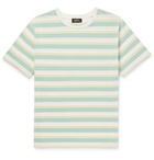 A.P.C. - Yves Striped Cotton-Jersey T-Shirt - Green