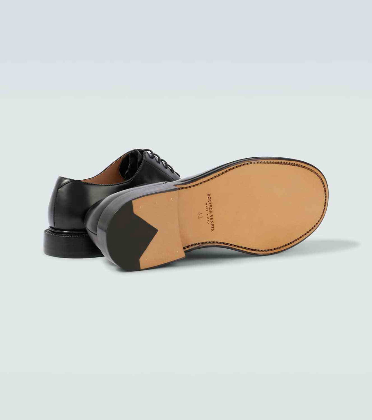 Bottega Veneta James Intrecciato leather Derby shoes