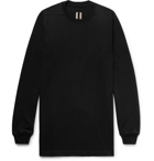 Rick Owens - Oversized Cotton-Jersey Sweatshirt - Men - Black