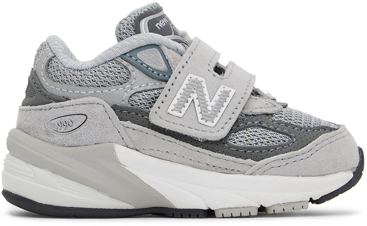 Photo: New Balance Baby Gray 990v6 Sneakers