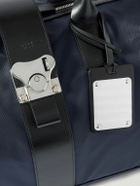 FPM Milano - Butterfly Leather-Trimmed Nylon Duffle Bag