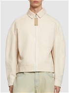JACQUEMUS - Le Blouson Linu Cotton & Linen Jacket