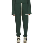 Essentials Green Fleece Sweatpants