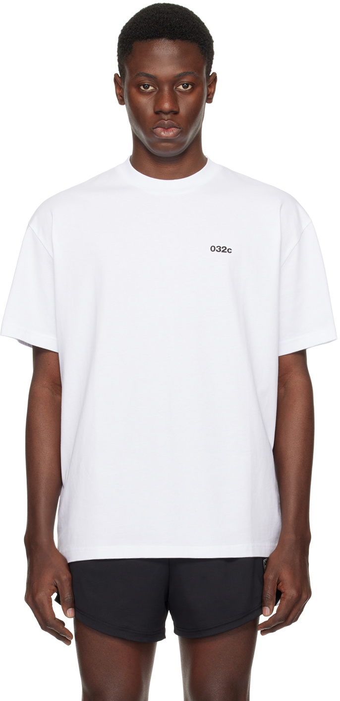 Photo: 032c White 'Nothing New' T-Shirt