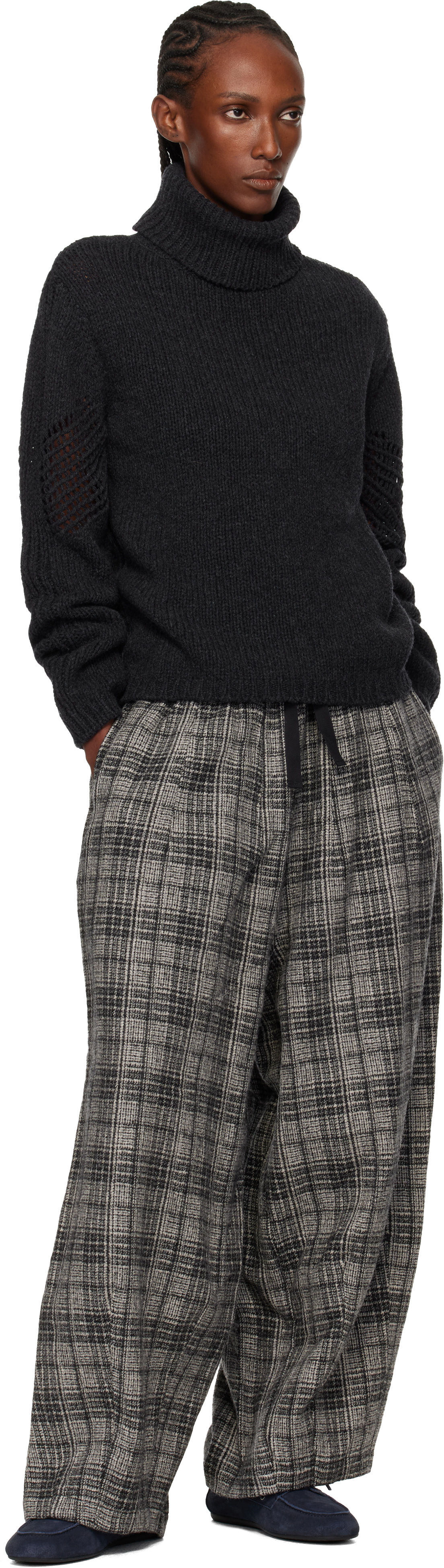 NEEDLES Gray H.D. Trousers