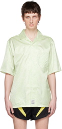Martine Rose Green & Off-White Floral Shirt