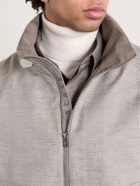SEASE - Cruise 2.0 Virgin Wool-Blend Hooded Jacket - Gray