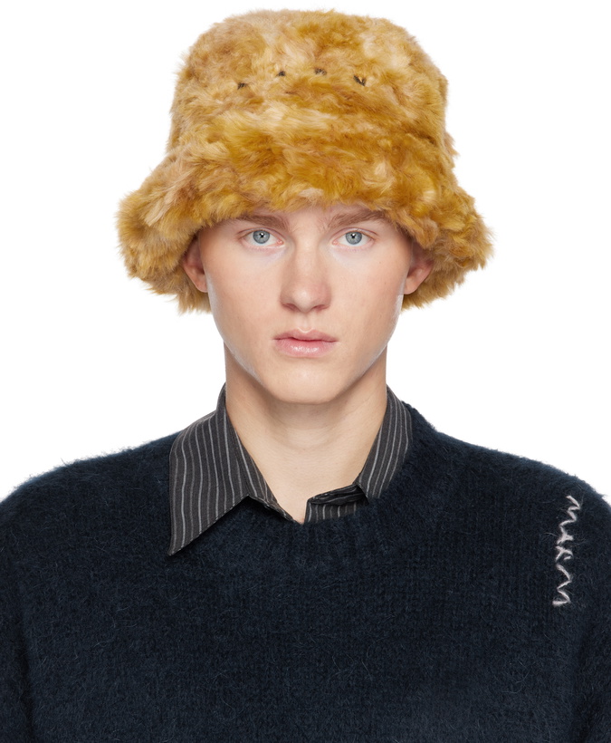 Photo: Marni Brown Long-Hair Jacquard Bucket Hat