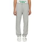 Gucci Grey Logo Band Sweatpants