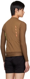 MAAP Brown Evade Pro Base Long Sleeve T-Shirt
