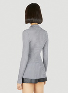 Durazzi Milano Silk Knit Polo Top