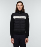 Moncler - Padded wool and down cardigan