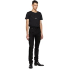 Saint Laurent Black Logo T-Shirt