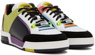 Moschino Black & White Streetball Sneakers