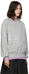We11done Reflective Logo Sweatshirt