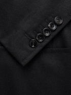 TOM FORD - Shelton Brushed Wool and Cashmere-Blend Blazer - Black
