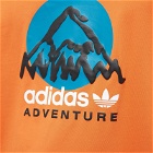 Adidas Men's Adventure Mountain T-Shirt in Craft Orange