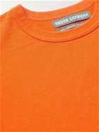 REESE COOPER® - Printed Cotton-Jersey T-shirt - Orange - S