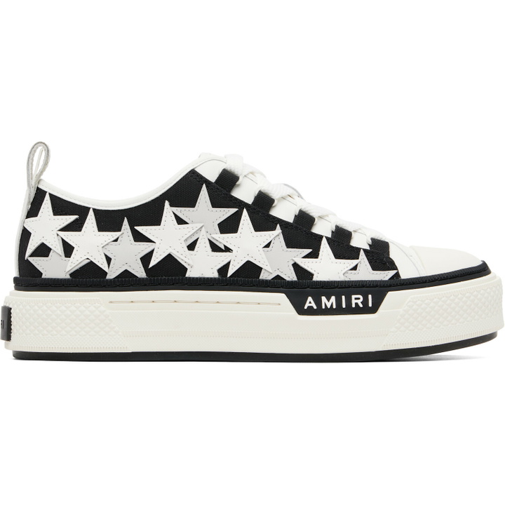 Photo: AMIRI Black Stars Court Low Sneakers