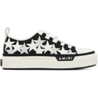 AMIRI Black Stars Court Low Sneakers