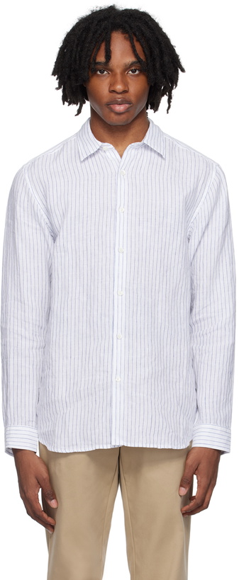 Photo: Theory White Irving Shirt