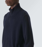 Bogner Dexter wool and cashmere zip-up sweater