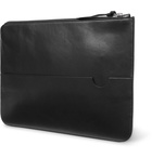 Palm Angels - Printed Leather Pouch - Black