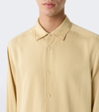 The Row Victor silk shirt