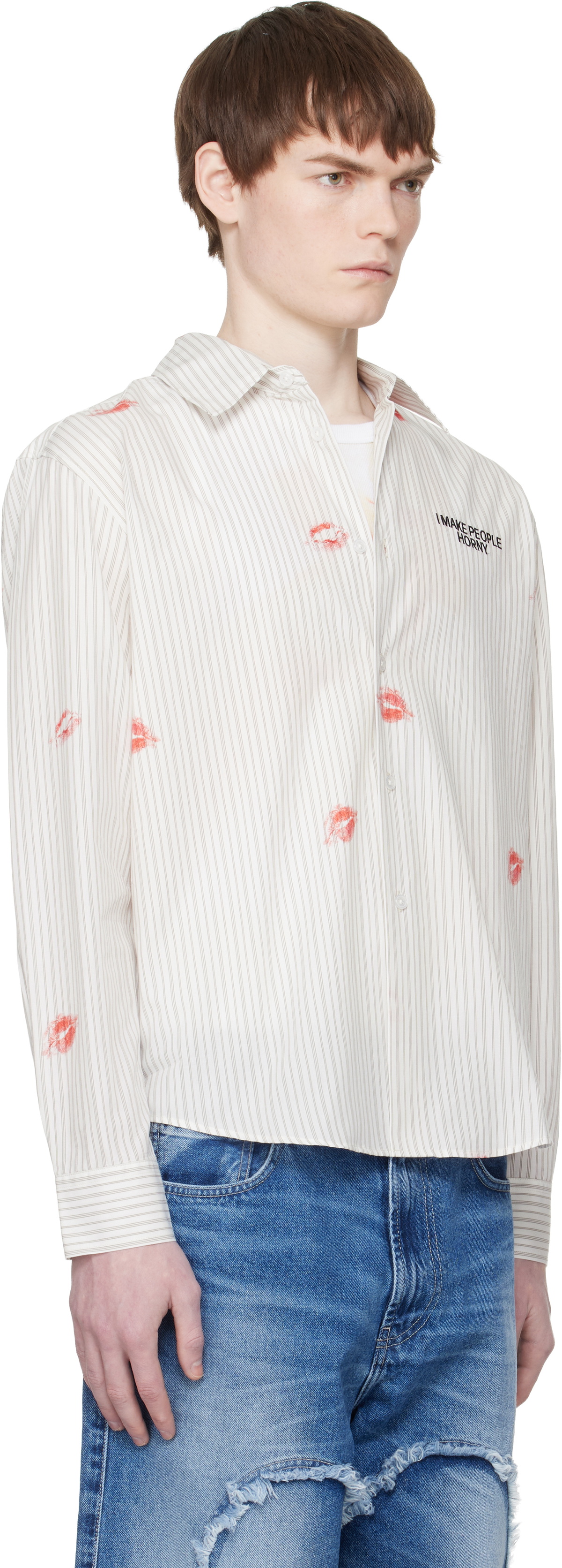 Carne Bollente Off-White 'Business Sensual' Shirt