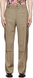 Commission SSENSE Exclusive Brown Viscose Cargo Pants