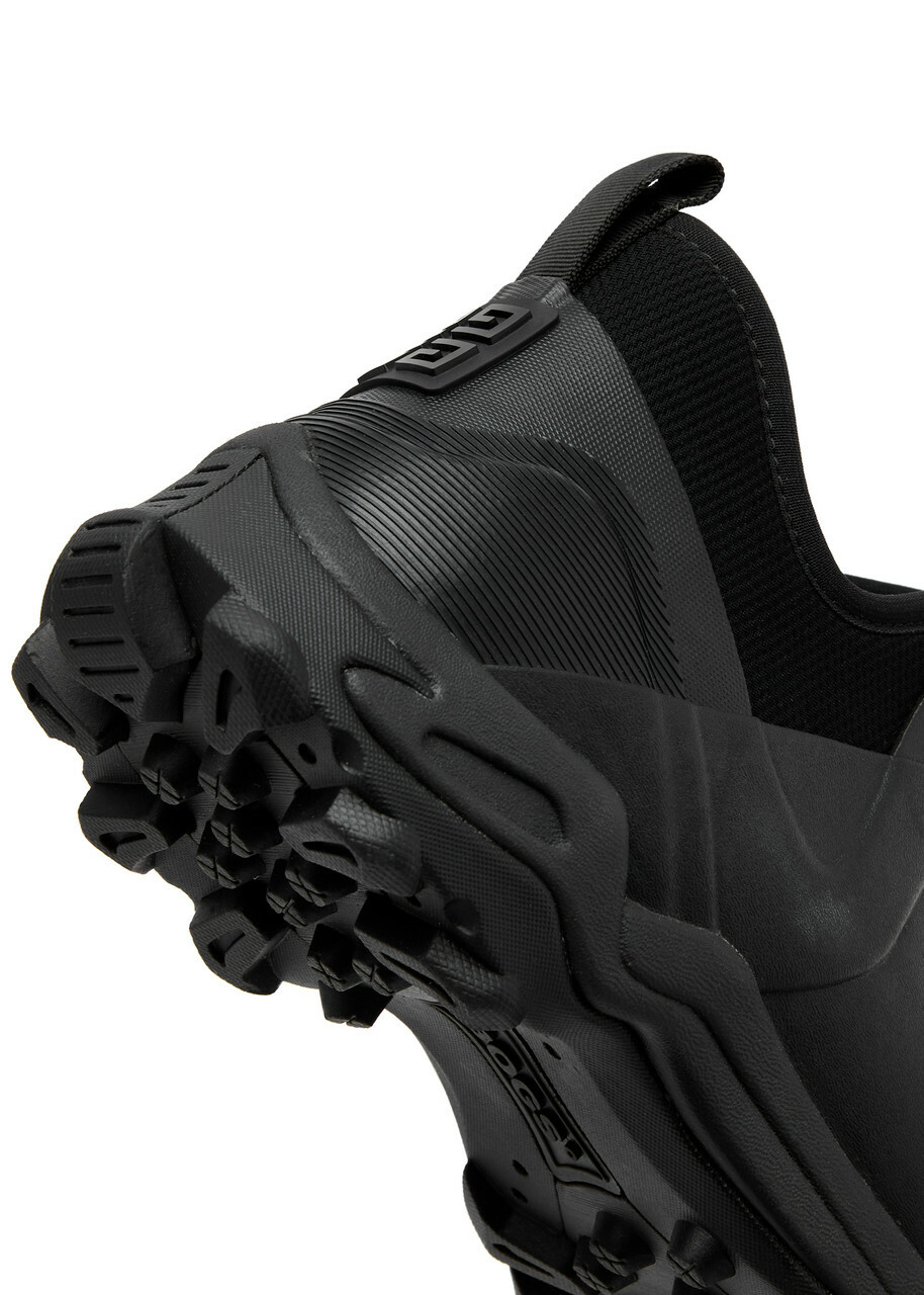 【関税&送料込】Givenchy Bogs Boot Bogs lace up boots in rubber and neoprene in - black