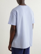 Polo Ralph Lauren - Logo-Embroidered Cotton-Jersey T-Shirt - Blue