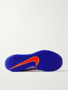 Nike Tennis - NikeCourt Air Zoom Vapor 11 Rubber-Trimmed Mesh Tennis Sneakers - Blue