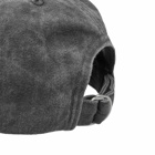 Acne Studios Men's Carliy Tourist Logo Cap in Faded Black