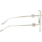 LOEWE Silver Square Glasses