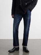 TOM FORD - Dagger Lizard-Effect Leather Chelsea Boots - Black