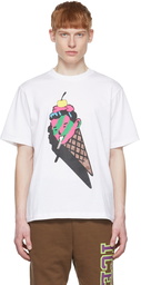 ICECREAM White Cotton T-Shirt