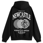 END. City Series 2.0 Newcastle Hoodie in Black