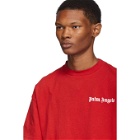 Palm Angels Red New Basic T-Shirt