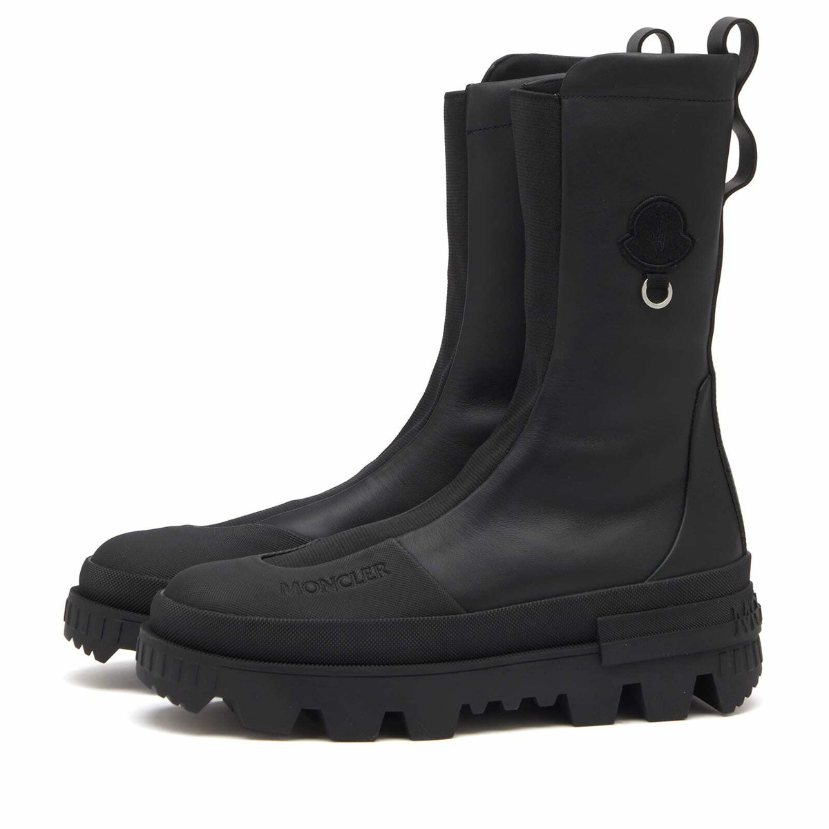 ブーツその他 MONCLER Flat boots Moncler Women's Genius x Willow Smith Salix Boots in Black