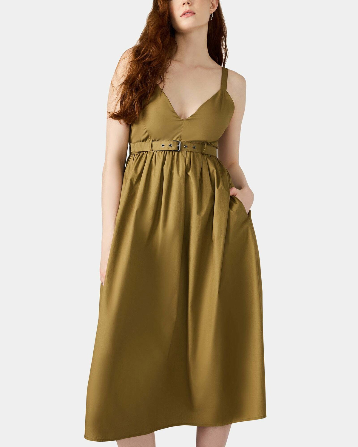 Steve Madden Juno Dress in Olive