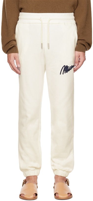Photo: Missoni Off-White Embroidered Lounge Pants